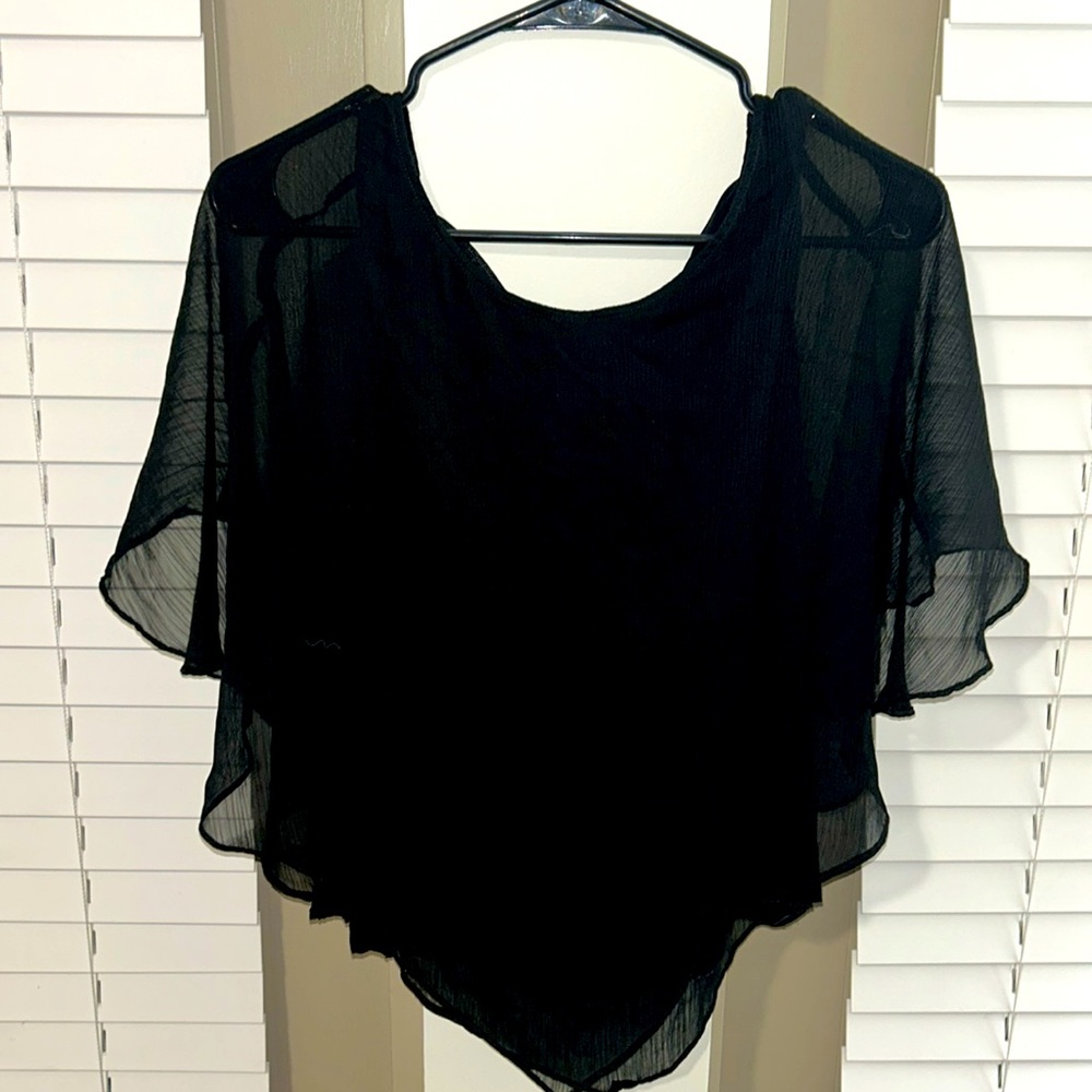 Black dress top
